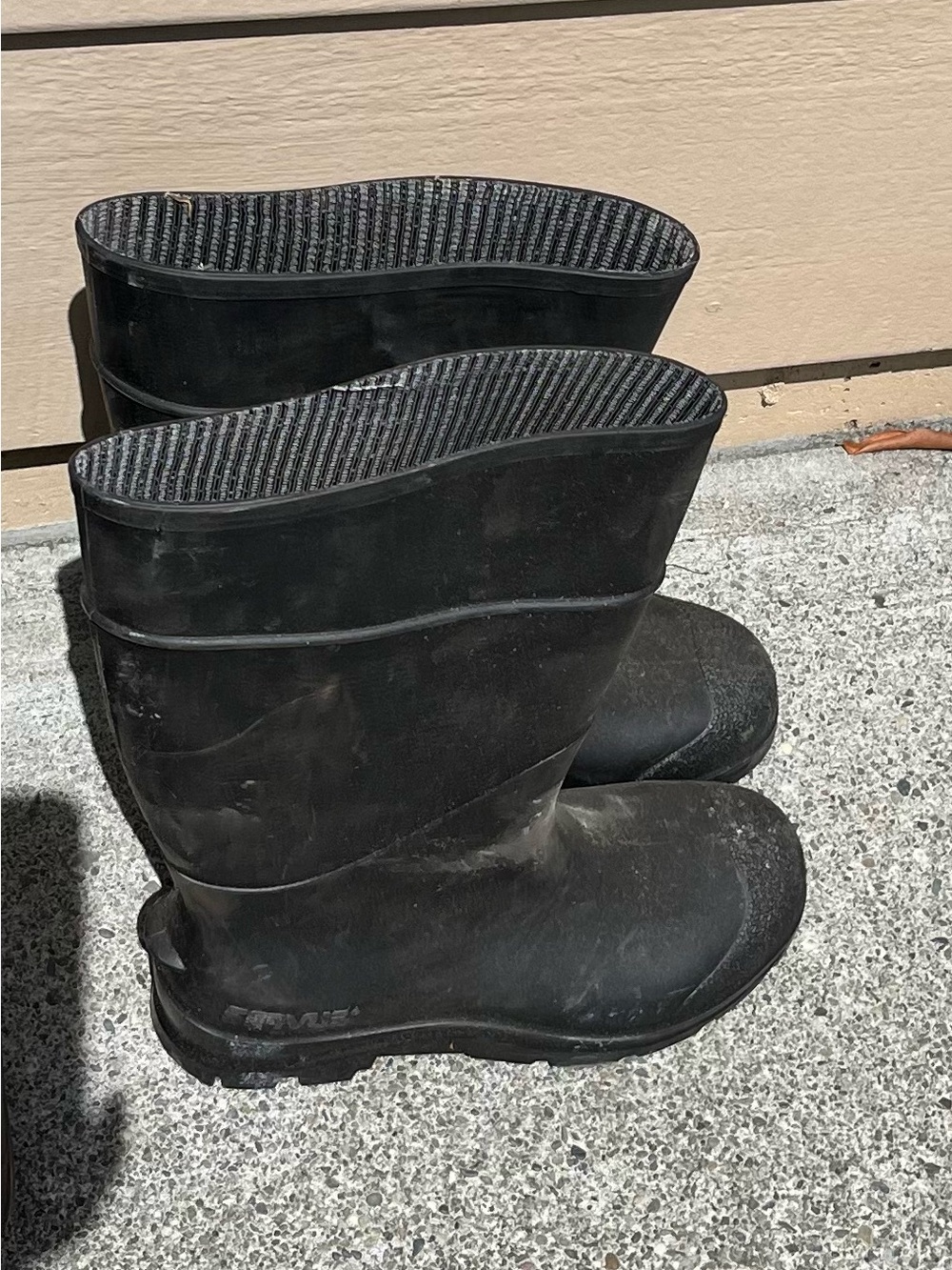 Men's Black Waterproof Rain & Snow Boots - Classic Tall Design